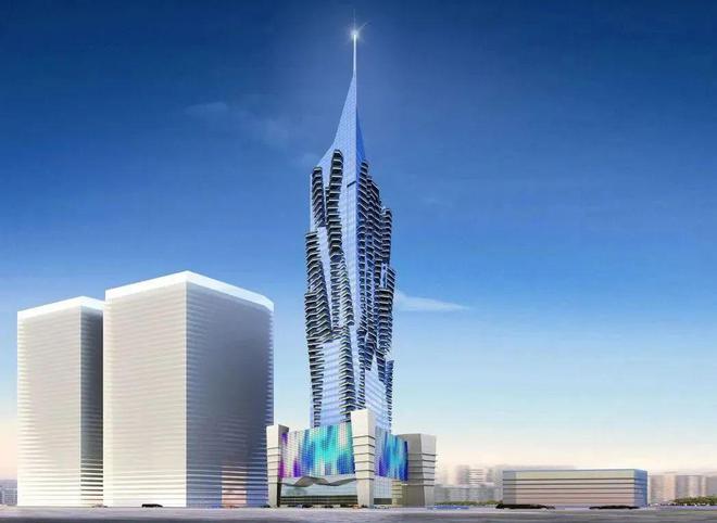 迪拜首座棕櫚樹造型超高層建筑封頂，中鐵十八局集團彰顯建筑實力